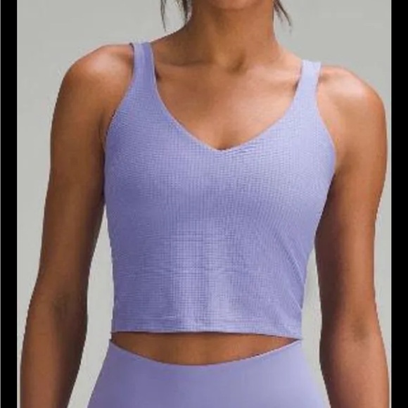Purple lululemon align tank - Picture 3 of 4